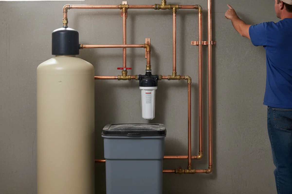 Whole-house water treatment system installed in Coxs Creek